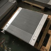 Wholesale OEM oil cooler Bolaite aluminum plate fin air cooler for BLT screw air compressor parts