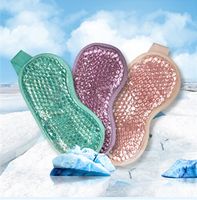 Wholesale New Gel Eye Mask Reusable Beads for Hot Cold Therapy Soothing Relaxing Beauty Gel Eye Mask Sleeping Ice Goggles Sleeping Mask