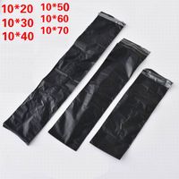 Wholesale 100pcs Black Express Bag Long Length Mailing Package Pouch for Shipping Pack Bags Mail Bags