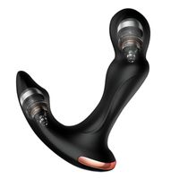 Wholesale Sex Toys For Men Prostate Massager Vibrator Butt Plug Anal Tail Rotating Wireless Remote USB Charging Adult Products For Man CY200520
