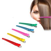 Wholesale 1Pcs Salon Hairpins Dedicated Section Grip Hair Clips Plastic Hairdressing Braiding Hair Pins Styling Tool Barrette Hairclip