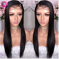 Wholesale Transparent Invisible Lace Front Wig Straight full natural wigs HD thin film laces frontal pre plucked diva1