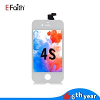 Wholesale EFaith High Quality Lcd Display For iPhone s Touch Panels Digitizer Full Assembly replacement Parts with DHL
