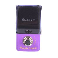 Wholesale Joyo JF IRONMAN Mini Pedals Purple Stor Fuzz Effect guitar Pedal with guitar pedal and MOOER knob