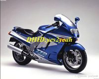 Wholesale Motorcycle Fairing kit for KAWASAKI Ninja ZZR1100 ZZR ZX11 ABS Red blue Fairings set gifts ZD05