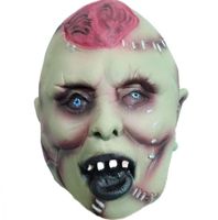 Wholesale halloween Scary brain blast ghost mask sceepy zombie rubber masks festival party decoration ghost mask horror cosplay prop