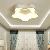 Wholesale White Grey Modern LED Ceiling Lights For Living Room Dining Bedroom Dimmable Iron Acrylic Lighting Lamp Child Fixtures Luminaria