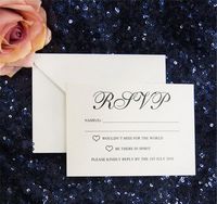 Wholesale Wedding Invitations Free Rsvp Cards Buy Cheap Wedding