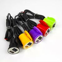 Wholesale High Quality Car Universal Waterproof V To V A Motorcycle Smart Phone GPS USB Charger Power Adapter with LED Indicator Light Motor
