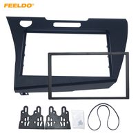 Wholesale FEELDO Auto Din Fascia Frame Radio Panel for Honda CRV CR Z LHD Dash Fitting Kit Installation Plate Bezel