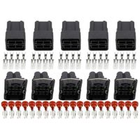 5 Sets 1 Pin Male and Female Car Harness Connector with Terminal DJ70129-6.3-11//21