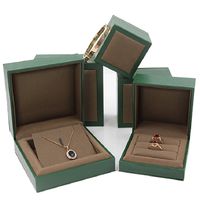 Wholesale High End European Style Jewelry Box Proposal Diamond Ring Necklace Box Brooch Ring Pendant Earrings Box Gift Packaging