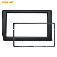 Wholesale FEELDO Car Din Panel Fascia Frame For Citroen Elysee Stereo Radio Dash Fitting Kit Installation Bezel Plate Face Frame Kit