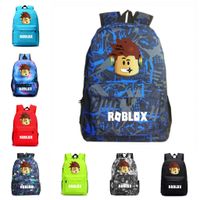Roblox Game Casual Backpack For Teenagers Kids Boys Student School Bags Travel Shoulder Bag Unisex Laptop Fans Bags Bookbag For Collage M22y - slim fit no backpacks game roblox student school bags