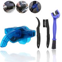 Wholesale Cycling Bike Bicycle Chain Wheel Wash Cleaner Tool Cleaning Brushes Scrubber Set Clean Repair tools