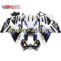Wholesale Complete Fairings For Suzuki GSXR600 K8 GSXR750 ABS Plastic Injection Motorcycle Body Work Blue White Black Covers