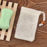 Wholesale Foaming Blister Soap Bag Sachets Net Easy Bubble Bathroom Tool Mesh Massage Organic Scrub Drying Cleaning Tools F2988