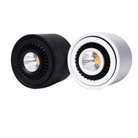 Wholesale Surface Mounted LED COB Down light Degree Rotating LED Spot Light W W W W Ceiling Lamp with LED Driver