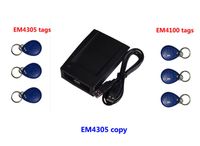Wholesale RFID Khz Copier reader with software ID Card Copy writer copied EM4305 Tag EM4100 tags min