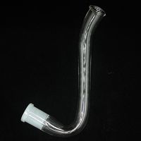 Discount j hook 14mm Multiple Functions J-Hook Adapter in 14mm joint For Hookahs Glass Pipe Bong Bubbler Ashcatcher Concentrate Rigs
