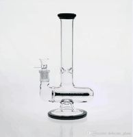 Wholesale Glass Water Bongs Oil Rigs Water Smoking Pipes With Matching Nail And Dome Inches Tall Joint Size Hookahs