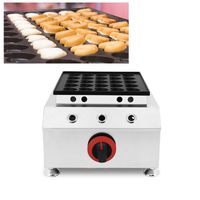 Wholesale Heart Shaped Gas Dutch Mini Crepe Pancake Maker Iron holes Gas Baby Poffertjes Machine Grill Crispy Waffle Plate