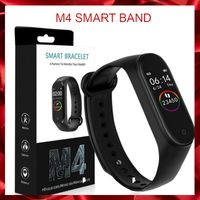 Wholesale M4 Smart Band Fitness Tracker Watch Sport bracelet Heart Rate Smart Watch inch Smartband Monitor Health Wristband