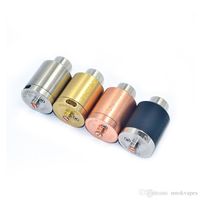 Wholesale Newest Kennedy Rda Rebuildable Atomizers mm Diameter POST SS Black Brass Red Copper PEEK Insulator fit Mods DHL Free