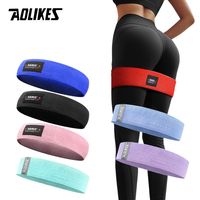 Wholesale AOLIKES Unisex Booty Band Hip Circle Loop Resistance Band Workout Exercise for Legs Thigh Glute Butt Squat Bands Non slip Design