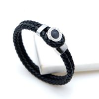 3pcs Hommes Punk Large Ceinture en Cuir Crâne Biker Chaîne Holloween Bracelet Bangle Set