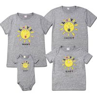 mom dad and baby girl t shirt