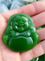 Wholesale Free delivery of jade Buddha lucky pendant from hetian xinjiang China