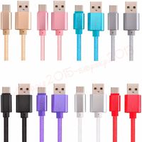 Wholesale Thicker fabric charger cable Fast Speed Type c Micro usb cables for samsung s6 s7 edge s9 s8 xiaomi htc