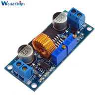 Wholesale Freeshipping High Efficiency A Adjustable Step Down Power Supply Board XL4015 CC CV Buck Charger Module DC DC V To V