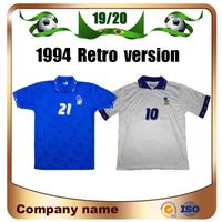 Wholesale 1994 Retro version Italy Soccer Jersey Home MALDINI BARESI Roberto Baggio ZOLA CONTE Soccer Shirt Away national team football uniforms