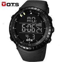 Wholesale Pieces A Ots Mens Watch Digital Sports Dive m Waterproof Army Military Watch Men Fashion Casual Watches Y19062004