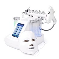 Wholesale 8 in Hydra Dermabrasion Aqua Peel Clean Skin Care BIO Light RF Vacuum Face Cleaning Hydro Water Oxygen Jet Peel Machine