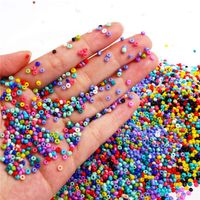 Glass Seed Beads 15 Colors Small Pony Beads 4500pcs for Jewelry Making DIY Crafting