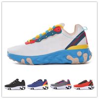 Wholesale 2019 React Element Volt Game Royal Taped Seams Boy girl youth Running Shoes For kids Children s Trainer s Luxury designer Sneakers