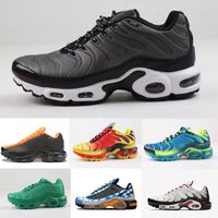 Wholesale 2020 Running Shoes Air TN PlUs Ultra Classic OG Black White Trainer Sneakers Cushion Breathable Mens Shoes New casual fashion Sport sneaker