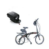 Wholesale Seatpost frogfrog small size ebike battery v with charger and BMS for fold bike