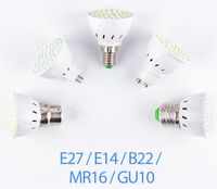 Wholesale GU10 LED E27 Lamp E14 Spotlight Bulb leds lampara GU10 bombillas led MR16 gu5 Lampada Spot light B22