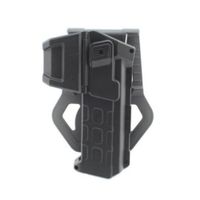 Wholesale Tactical Movable Pistol Holsters for with Flashlight or Laser Mounted Right Hand Waist Belt Gun Holster