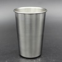Wholesale 16oz Stainless Steel Pint Cup Metal Beer Mug Unbreakable BPA Free Eco friendly For Drinking Drinkware Tools RRA1962