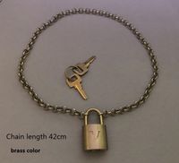 Wholesale Pendant Necklaces Classic Lock Set BN set Chain Lock Keys THIS LINK IS NOT SOLD SEPARATELY
