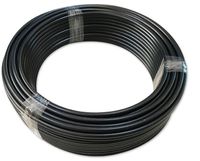 AN 6 T/éflon PTFE Tress/é Inoxydable Oil Gas Hose pour Fluides Tuyau Durite Carburant Essence 1M