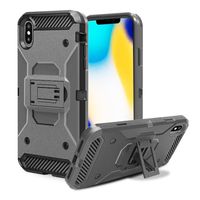 Wholesale Cool Outdoor Cases With Phone Holder Iphone XS Max XR X S plus iphone S C SE Back Armor Cell Phone Covers Mobile Phone Cases