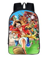Wholesale Boys and Girls Primary School Bags One Piece EonpIECE Cute Anime Outdoor Backpack Lightweight Comfort Variety