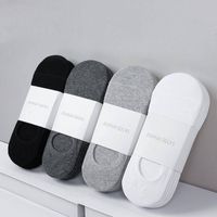 Wholesale 20190412 Men s Summer Thin Cotton Socks Invisible Low Side Socks and Short Cylinder Socks