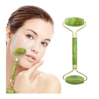 Wholesale Hot Sale Facial Massage Roller Double Heads Jade Stone Face Lift Hands Body Skin Relaxation Slimming Beauty Health Skin Care Tools Products